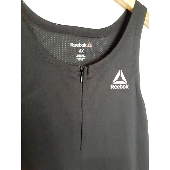 Reebok Girls Racerback Drawstring Active Jumpsuit - Picture 11 of 16
